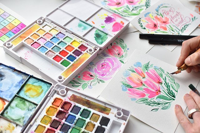 Watercolor: Sakura Koi Review